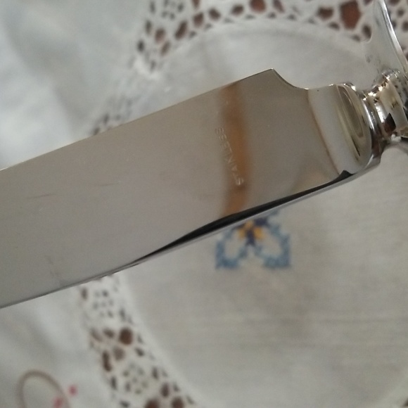 Vintage Heirloom sterling carving set and Heirloom Sterling Pie Server - Picture 8 of 9